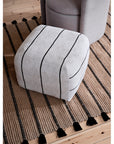 Broste Ezra Rug Natural Black