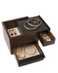 Umbra Mini Stowit Jewellery/Accessory Box - Walnut