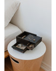 Umbra Mini Stowit Jewellery/Accessory Box - Walnut