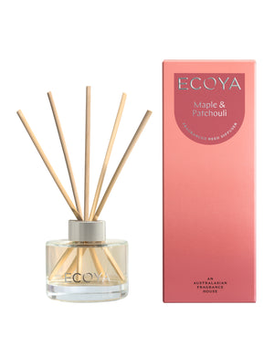 ECOYA Mini Reed Diffuser - Maple and Patchouli