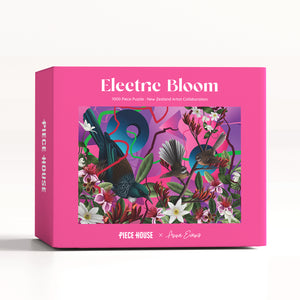PieceHouse Electric Bloom - 1000 Piece Puzzle