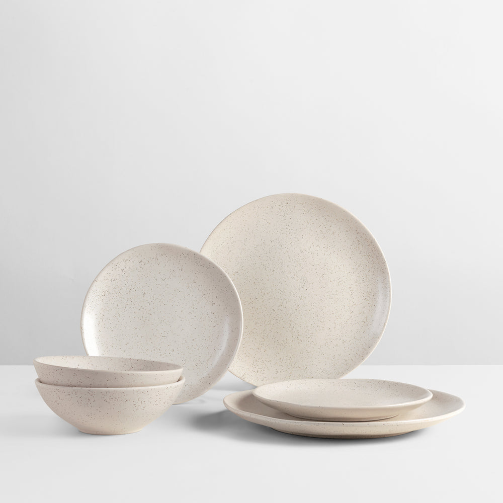 Broste Nordic Vanilla Dinner Set for 2