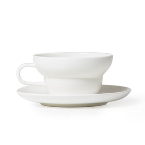 ACME  Bibby Cup and Saucer Set of 6 White