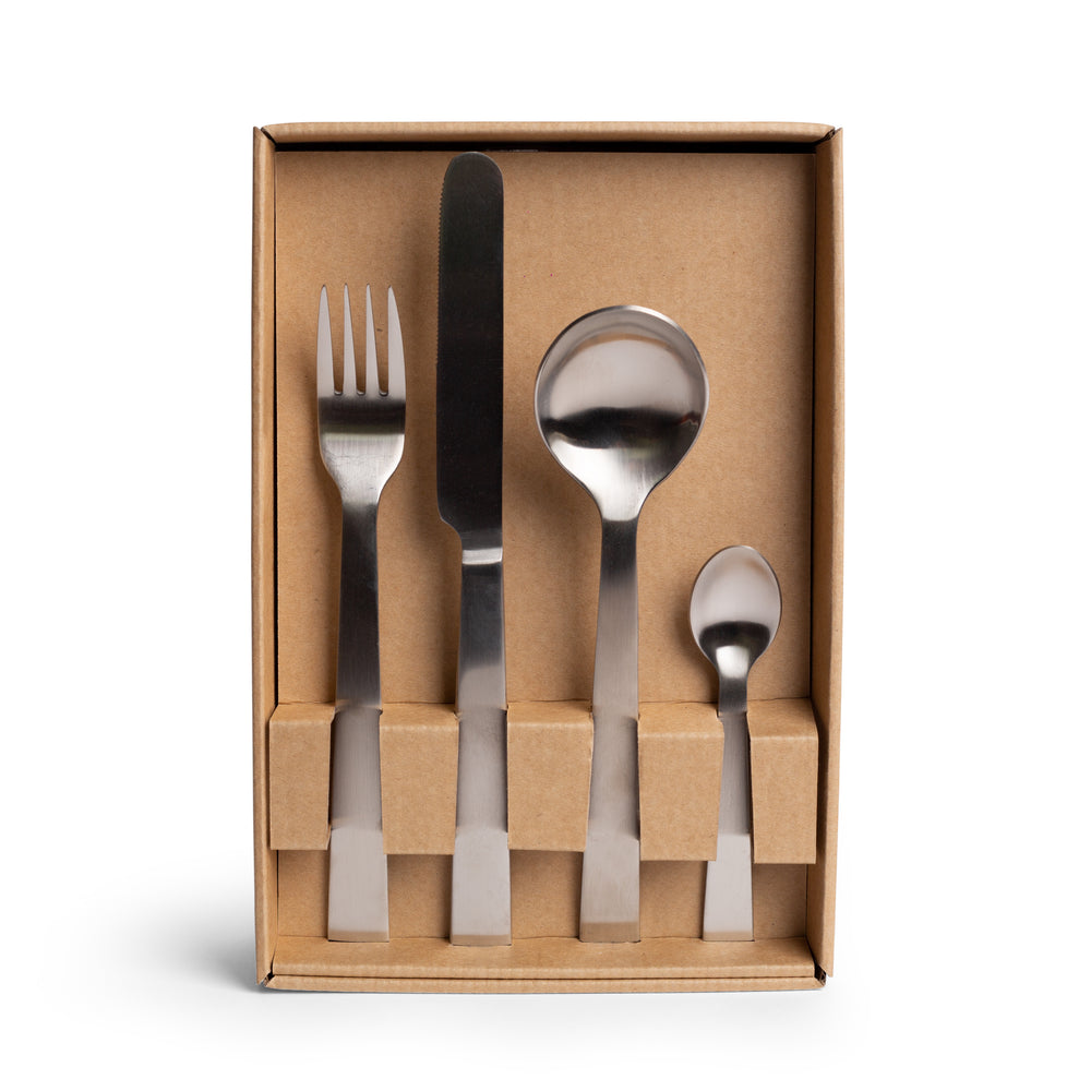 ACME Cutlery 24pc set-  Brushed Silver