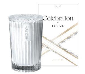 ECOYA Celebration Candle - White Musk & Warm Vanilla